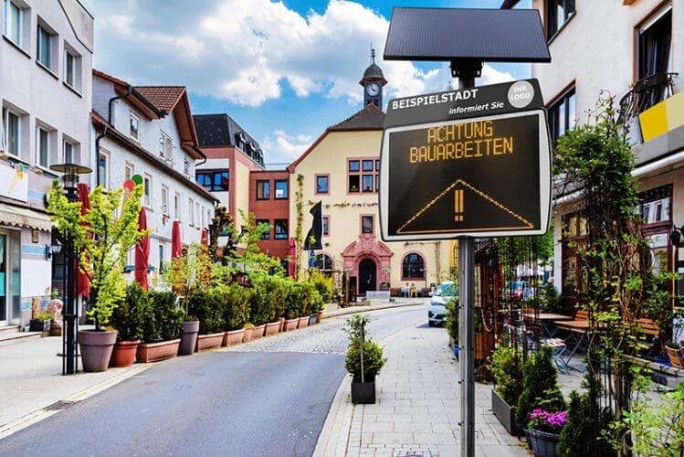 Elancity – Evocity: Die elektronische Informationstafel, mit der Sie Ihre Bürger einfach informieren können.
